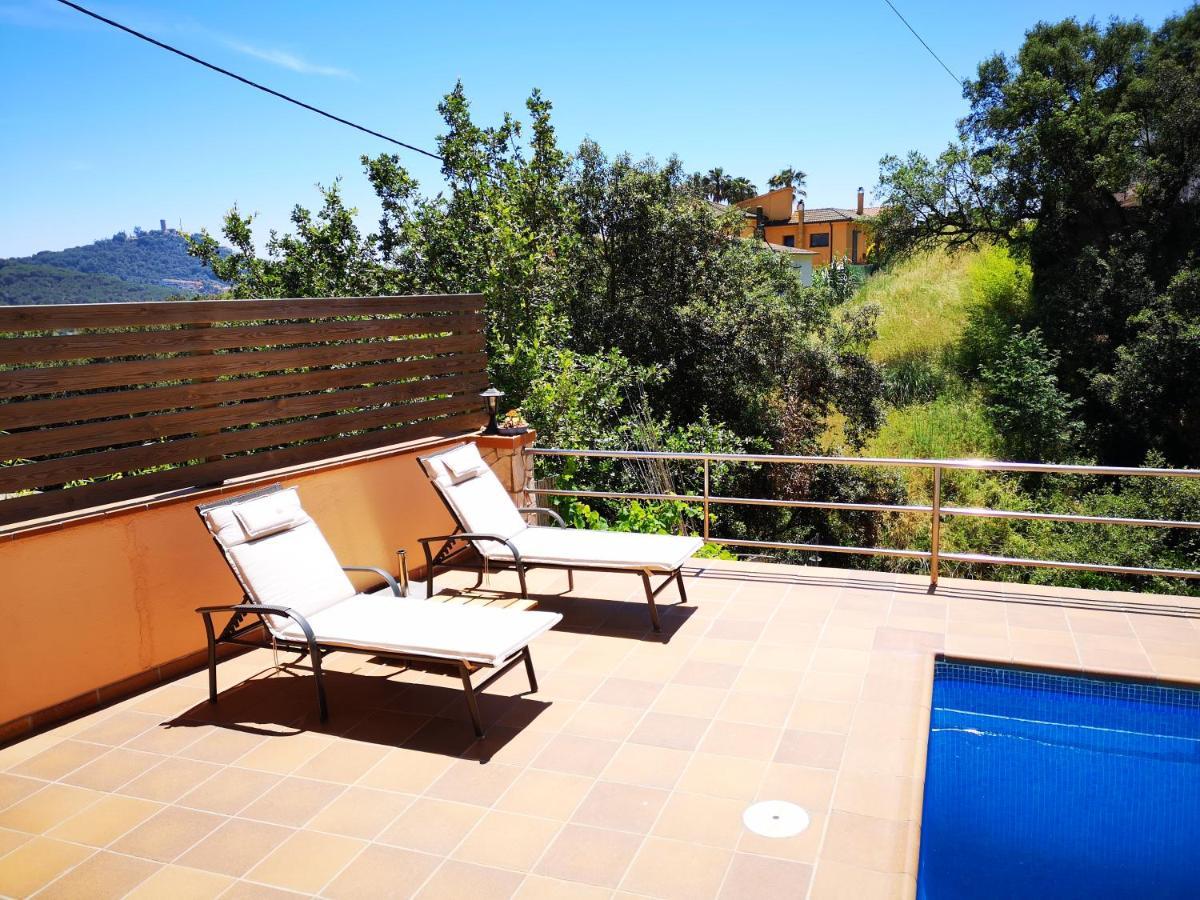 Casita Con Piscina Y Barbacoa Privada Villa Blanes Bagian luar foto